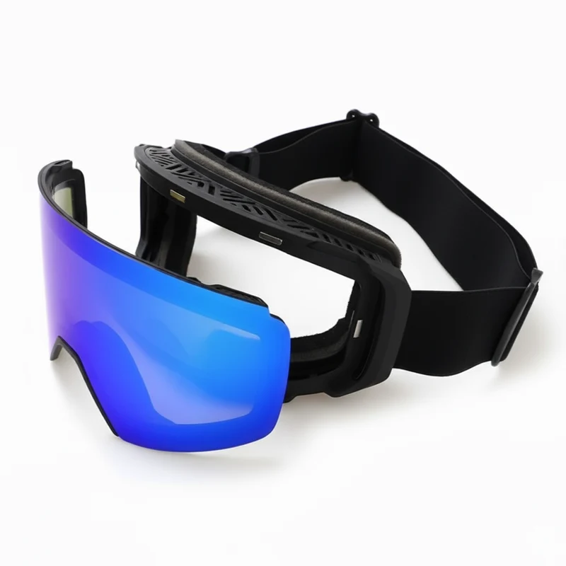 Unisex Skibrille | Panoramadesign geeignet für alpinen Einsatz