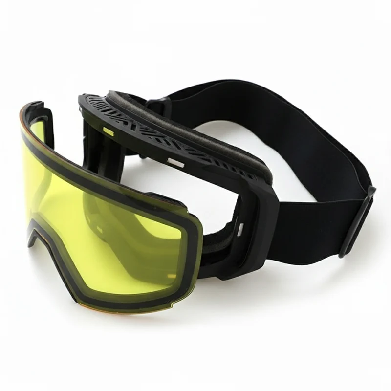 Unisex Skibrille | Panoramadesign geeignet für alpinen Einsatz