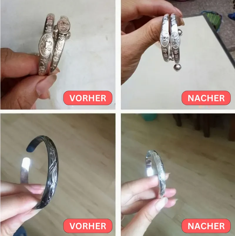 Ema's Premium Schmuckreinigungstücher – 50 Stück für strahlenden Glanz