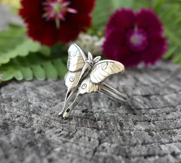 Schmetterling Ring