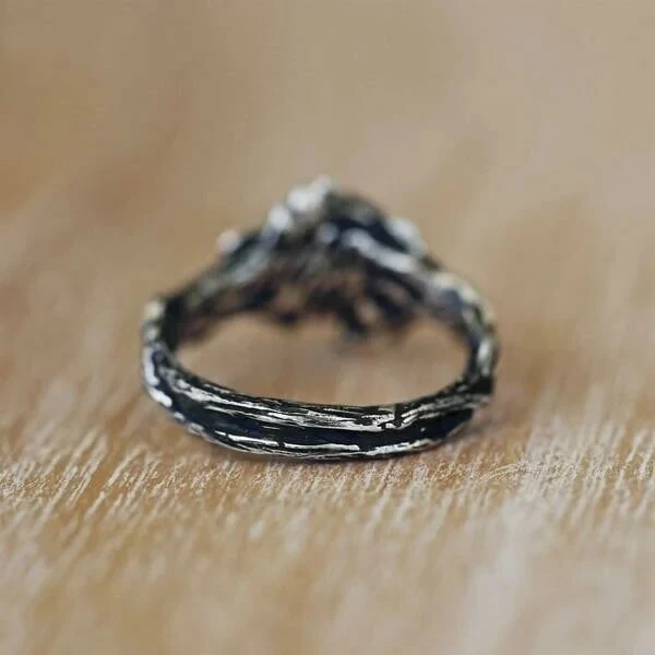 Himmlischer Mondstein Ring