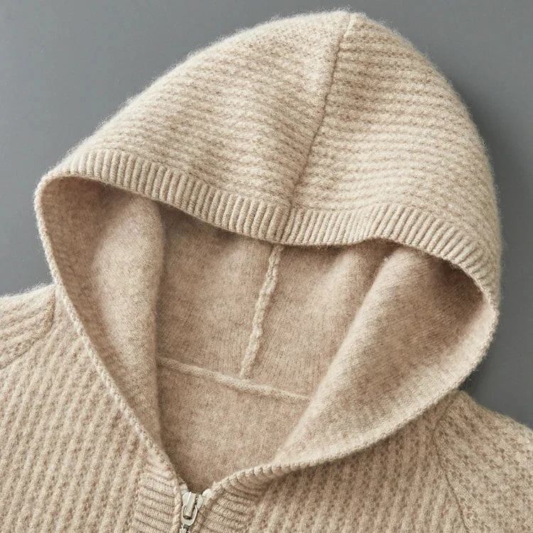 Karl - Hoodie aus luxuriösem Kaschmir