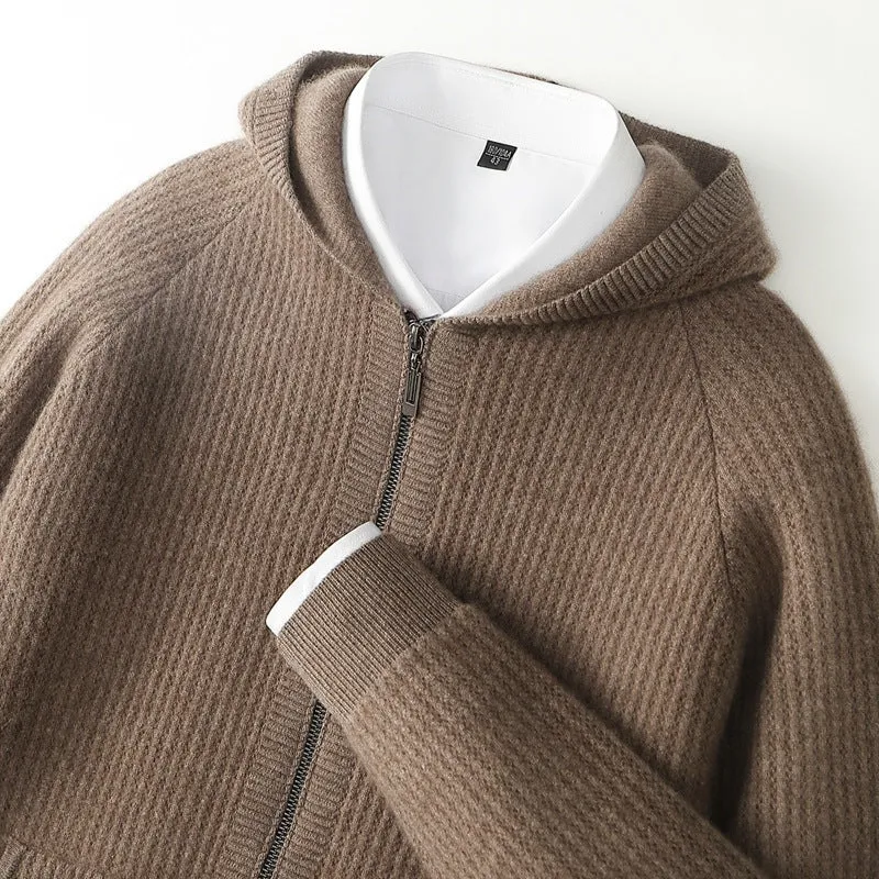 Karl - Hoodie aus luxuriösem Kaschmir