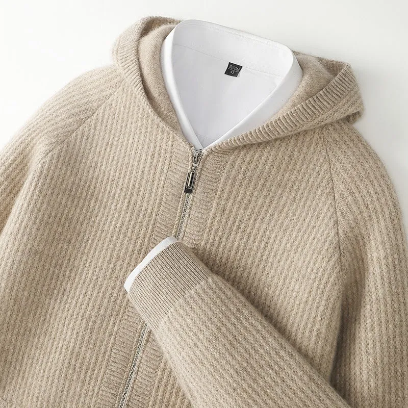 Karl - Hoodie aus luxuriösem Kaschmir