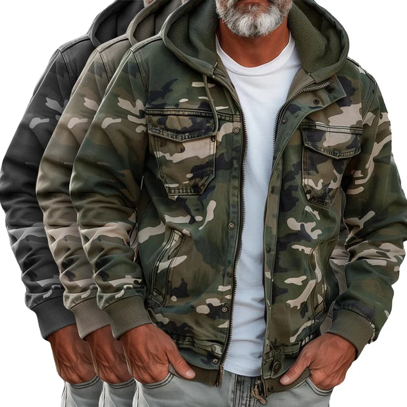 SAMI | JACKE MIT CAMOUFLAGE-DRUCK