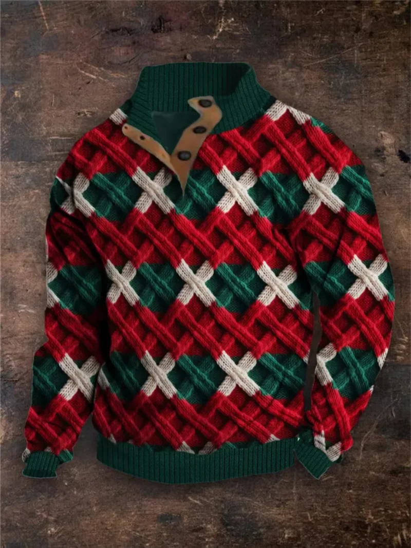 Lorenzo - Strickpullover mit klassischem Weihnachtsmuster