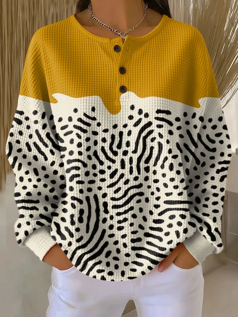 Liv - Pullover mit grafischem Muster