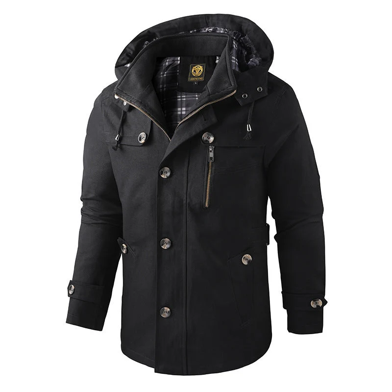 Wasserdichter Parka mit Stil und Komfort