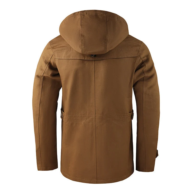 Wasserdichter Parka mit Stil und Komfort