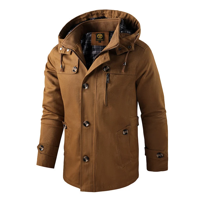 Wasserdichter Parka mit Stil und Komfort