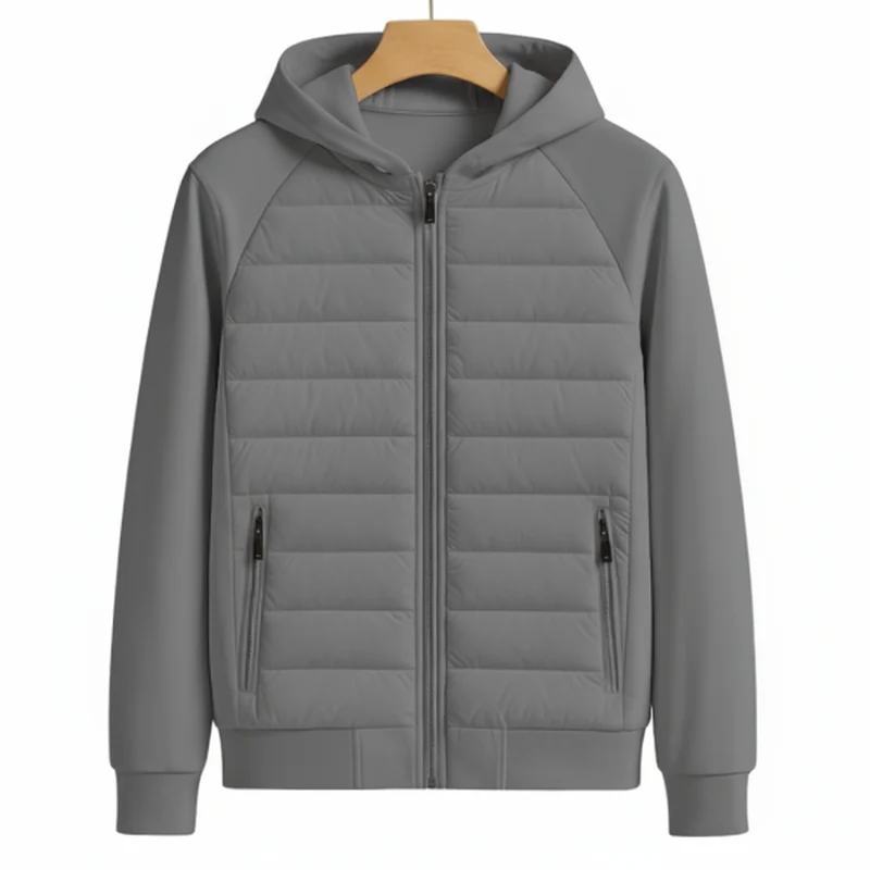 Leichte Steppjacke mit Kapuze für Übergangstage