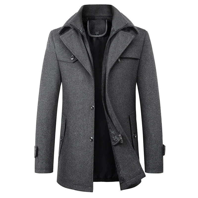 Wasserdichte Winterjacke mit Modernem Schnitt