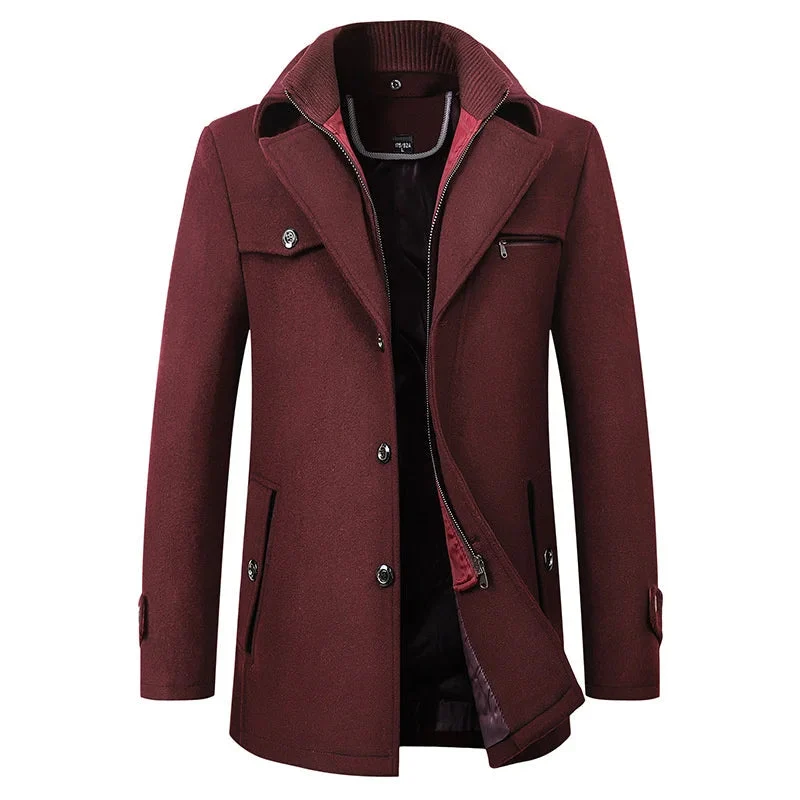 Wasserdichte Winterjacke mit Modernem Schnitt