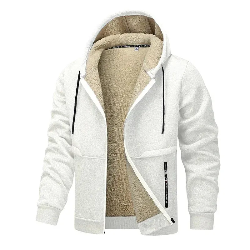 Lässige Fleecejacke für Stilvolle Herbsttage