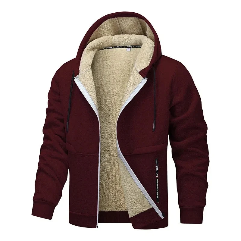 Lässige Fleecejacke für Stilvolle Herbsttage