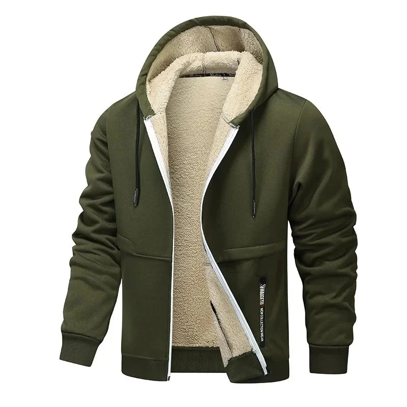 Lässige Fleecejacke für Stilvolle Herbsttage