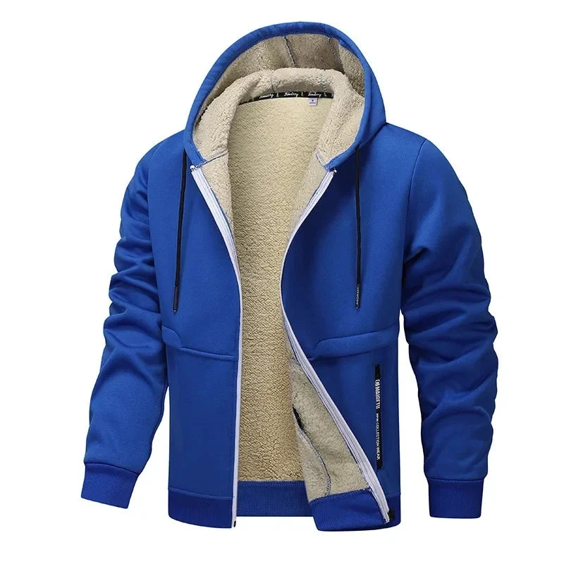 Lässige Fleecejacke für Stilvolle Herbsttage