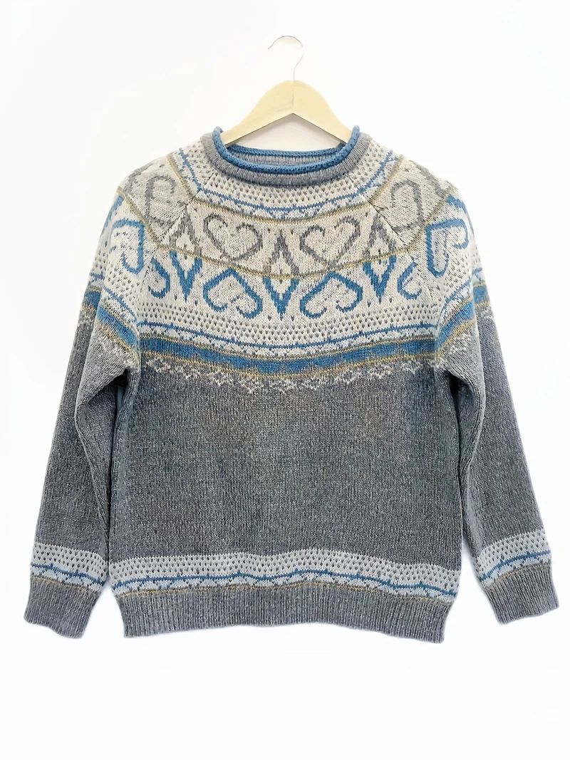 Luxe™ | Eleganter und warmer nordischer Pullover für den Winter