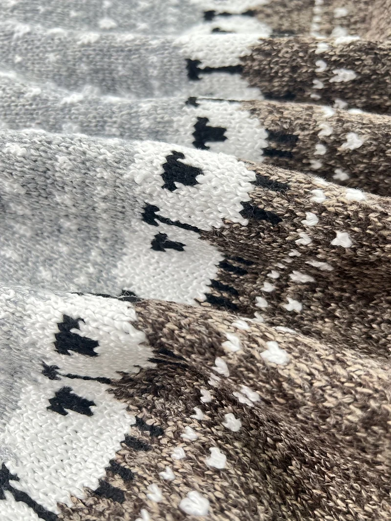 Nordic™ | Eleganter Wintersweater mit Schaf-Jacquardmuster