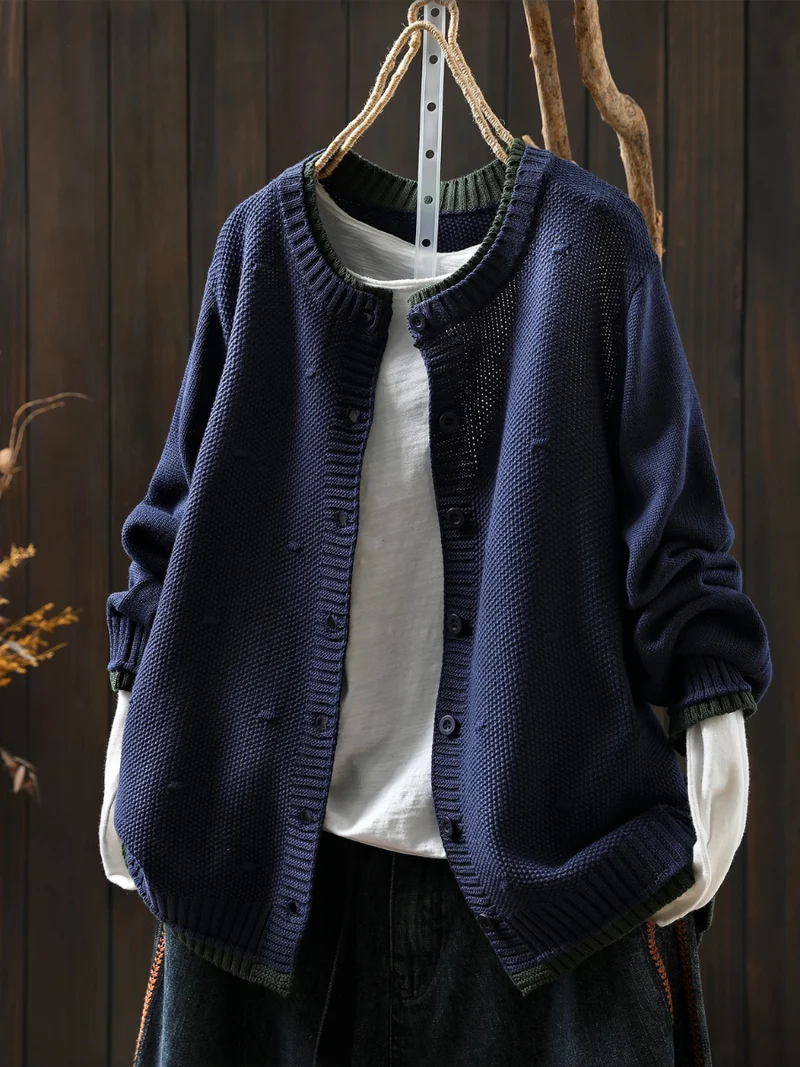 DIE ISOLDE | TEXTURIERTER CARDIGAN