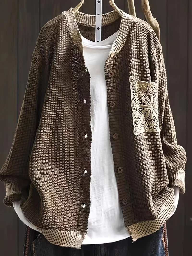 DER MARCELLINE | STRICKTASCENMANTEL