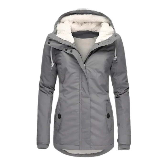 Wasserdichte Winterjacke mit praktischer Kapuze