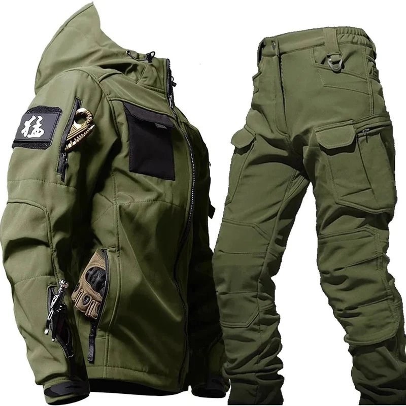 Wasserdichter Thermoanzug für Angler bei kaltem Wetter