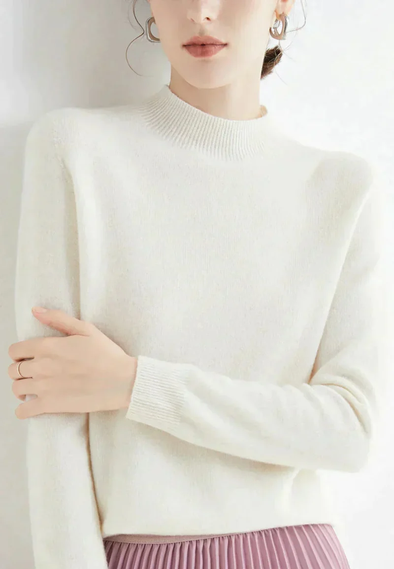 Eleganter Kaschmir Pullover für zeitlosen Komfort