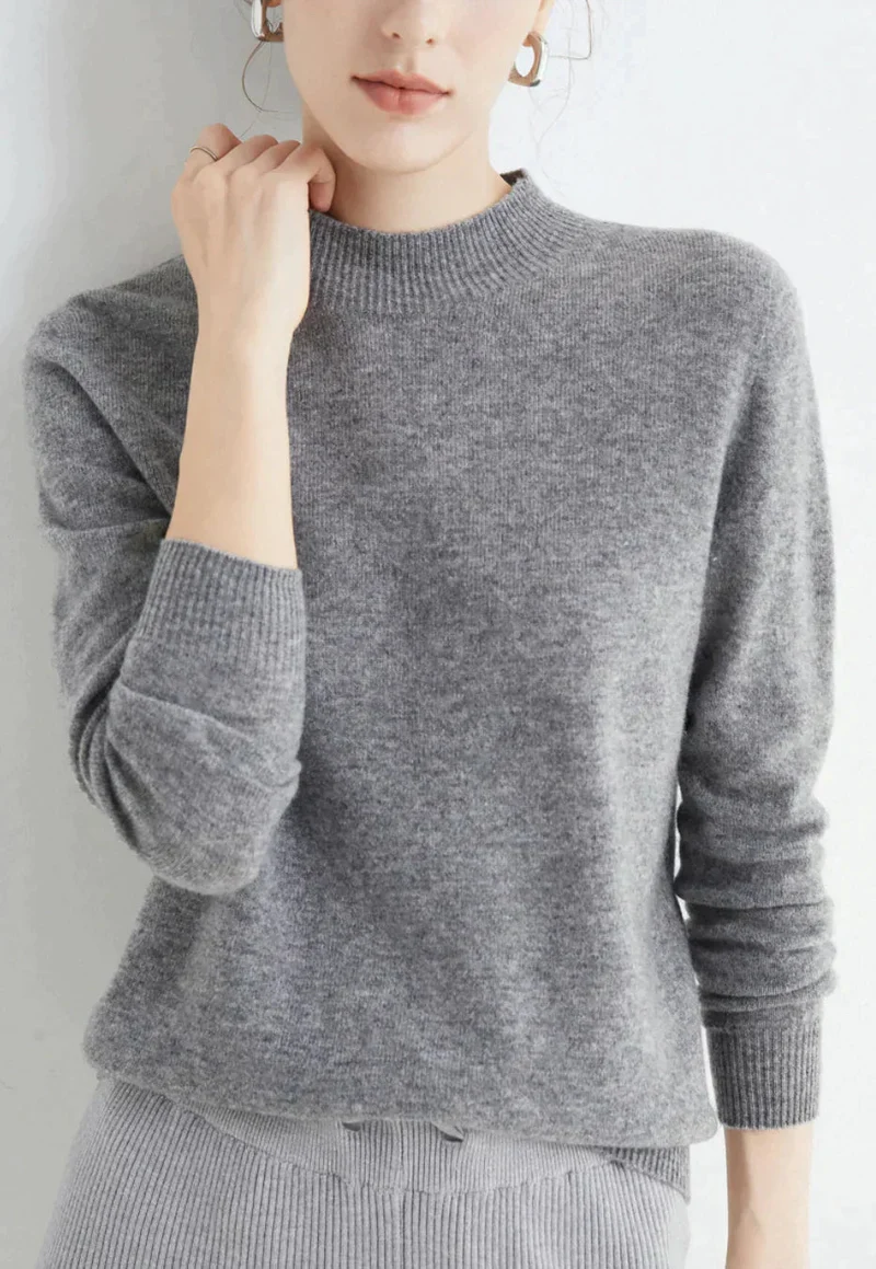 Eleganter Kaschmir Pullover für zeitlosen Komfort