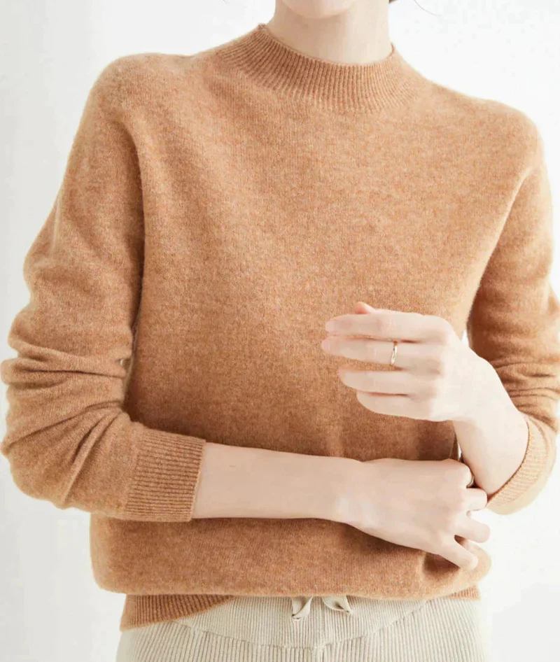Eleganter Kaschmir Pullover für zeitlosen Komfort