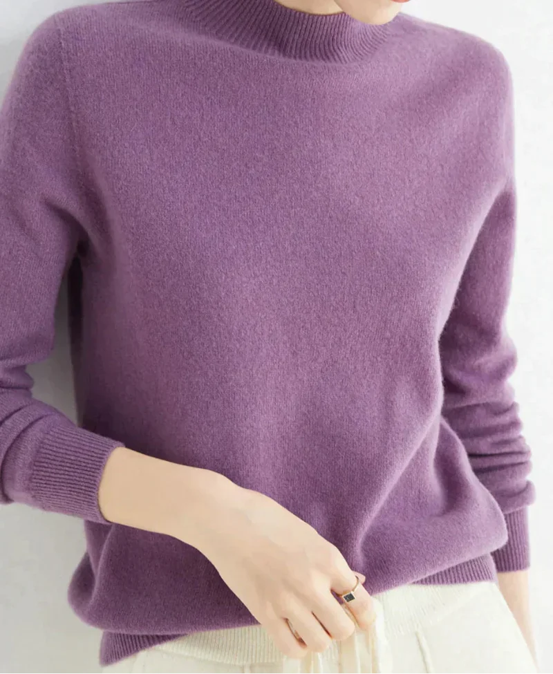 Eleganter Kaschmir Pullover für zeitlosen Komfort