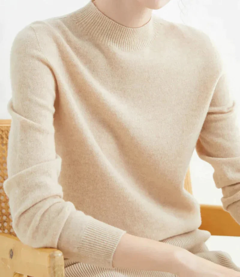 Eleganter Kaschmir Pullover für zeitlosen Komfort
