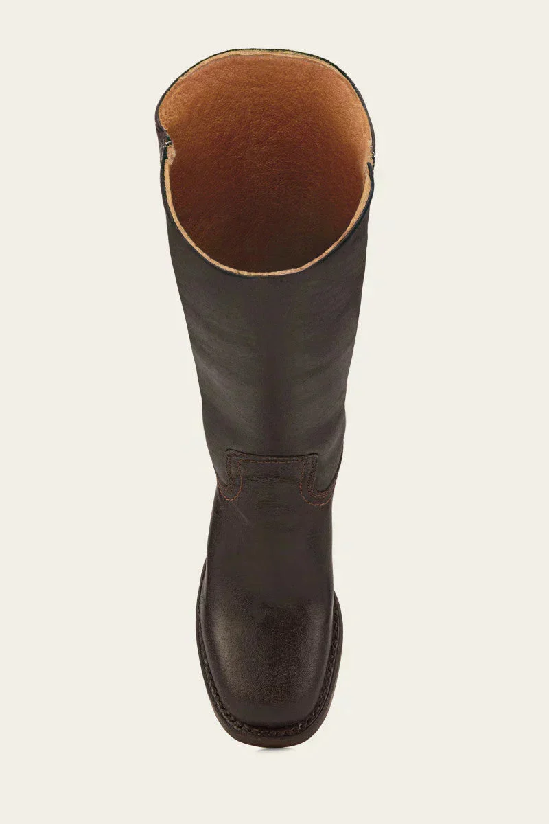 Kniehohe Stiefel schwarz mit elegantem Design