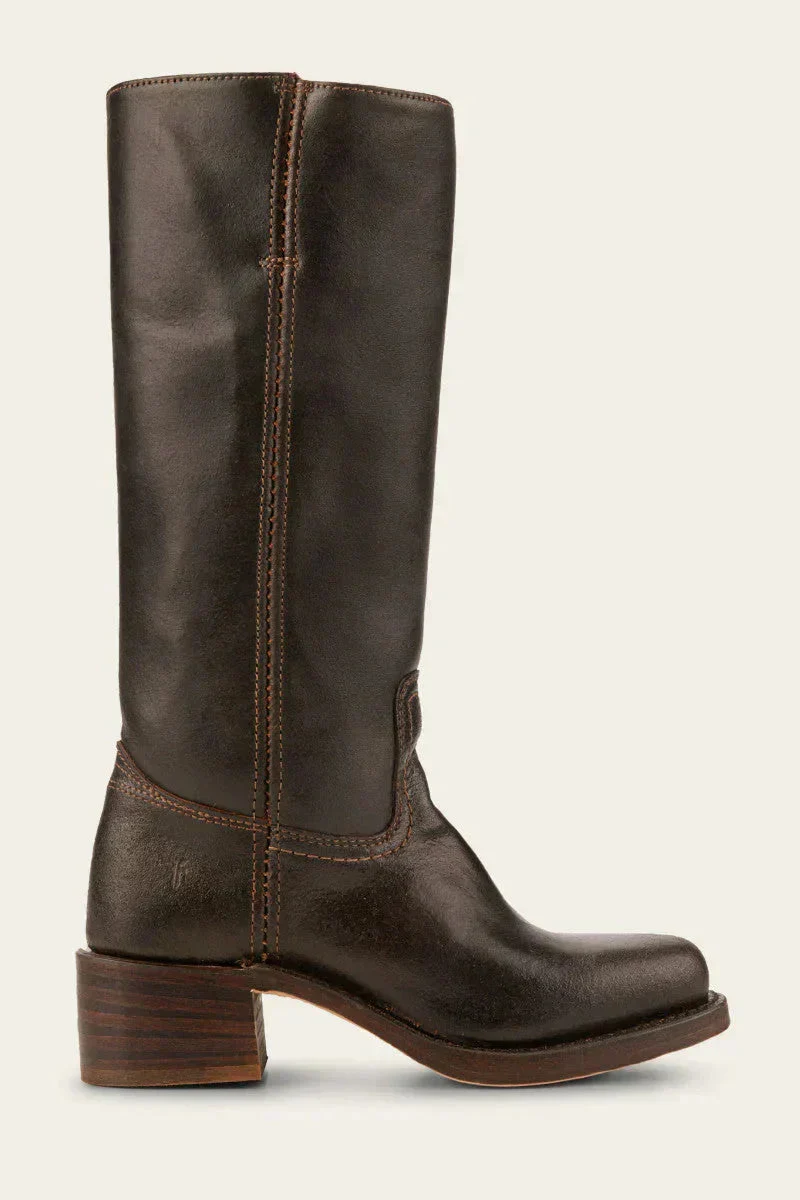 Kniehohe Stiefel schwarz mit elegantem Design