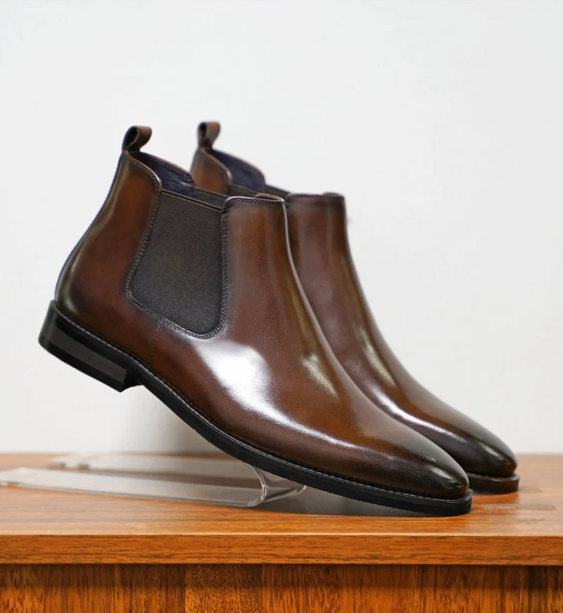 Elegante Chelsea Boots Braun für Stil und Komfort