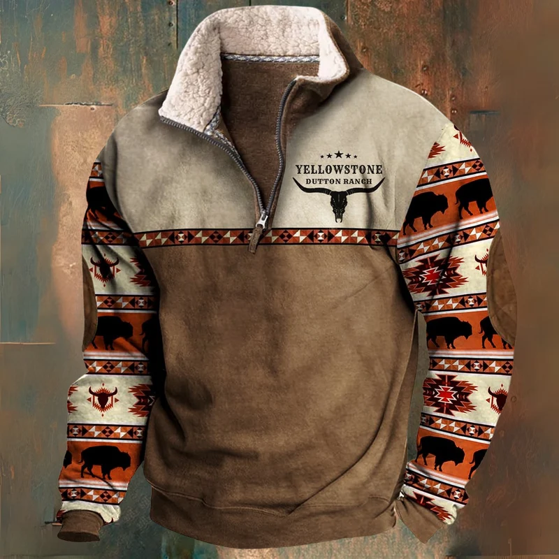 RODEO — Herbst-Winter Halbzip-Jacke