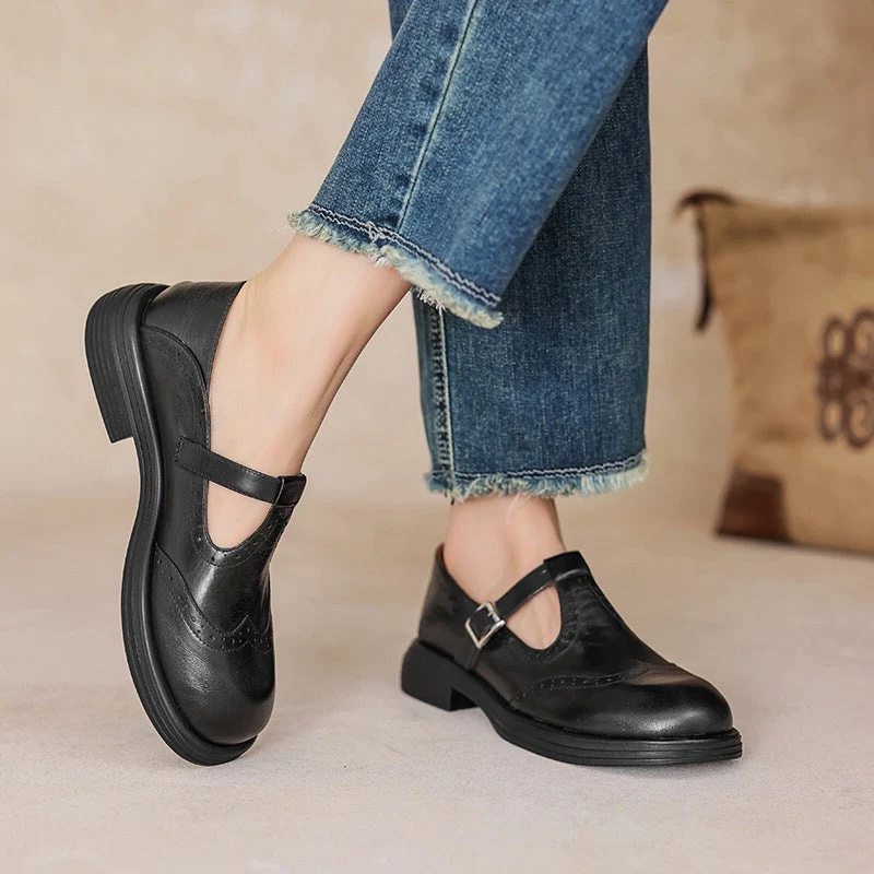 Clara | ELEGANTE MARY JANES AUS LEDER