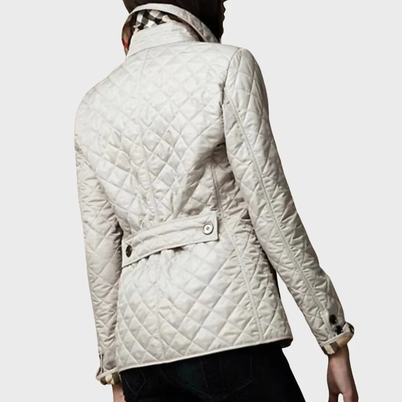 Verity | Lässige Steppjacke mit umgeschlagenem Kragen