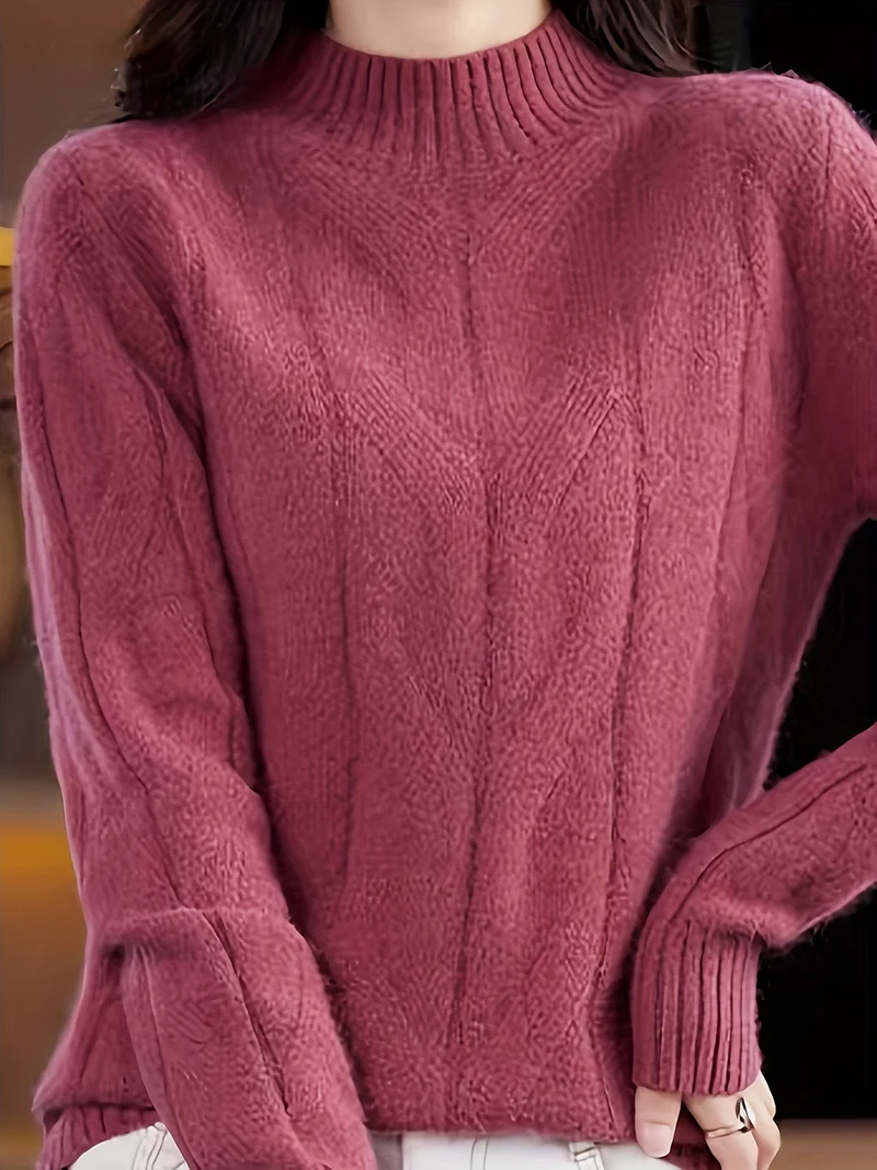 Karmen - Gemütlicher Retro-Strickpullover