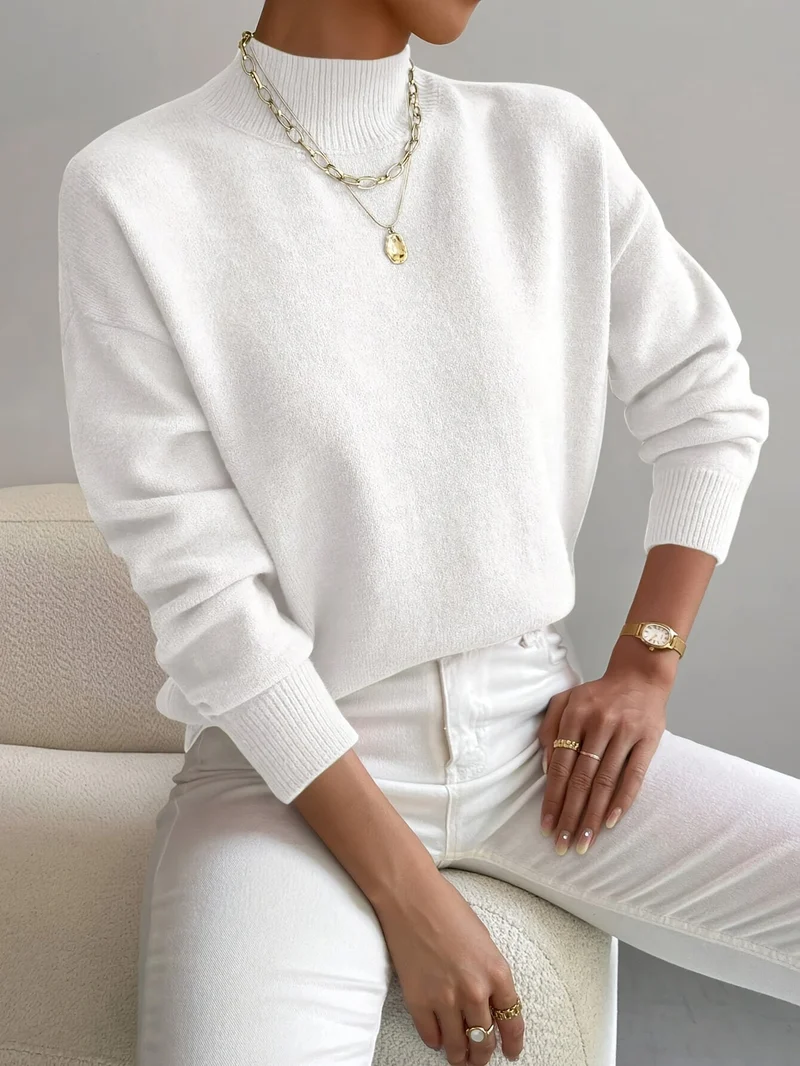 Gisela | Eleganter und Bequemer Rollkragenpullover