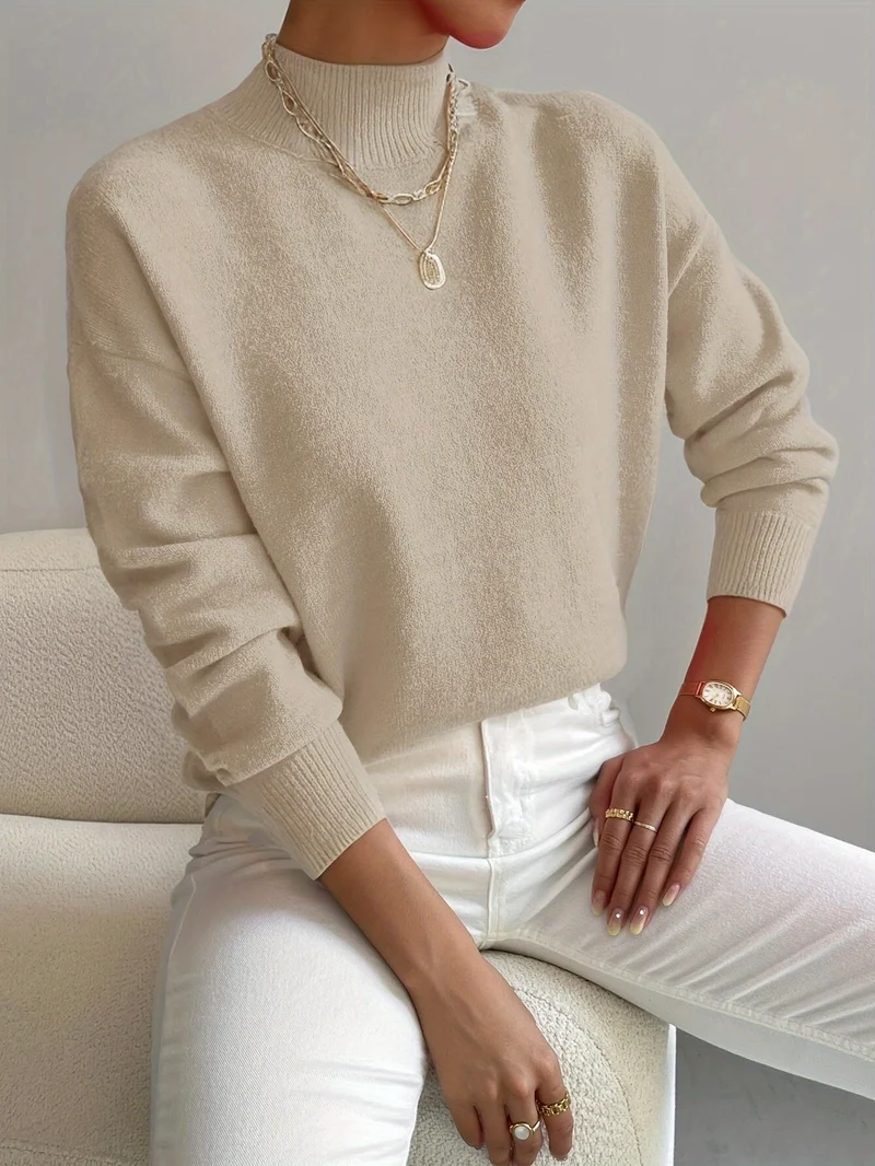 Gisela | Eleganter und Bequemer Rollkragenpullover