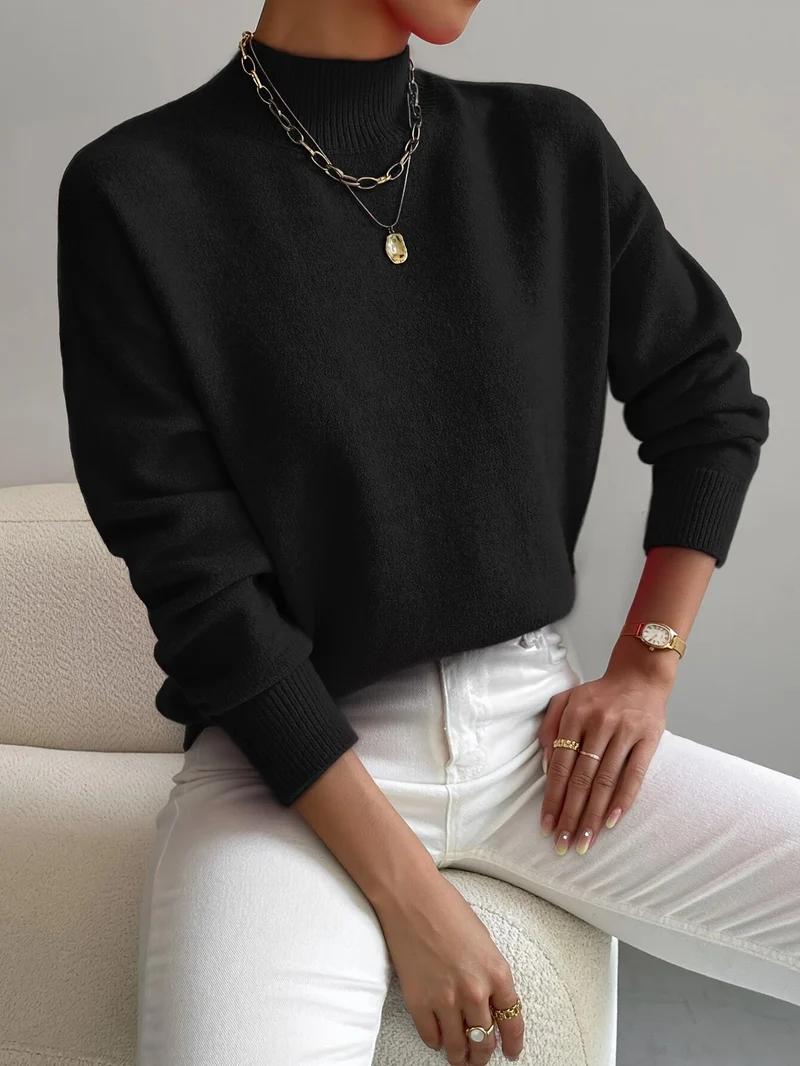 Gisela | Eleganter und Bequemer Rollkragenpullover