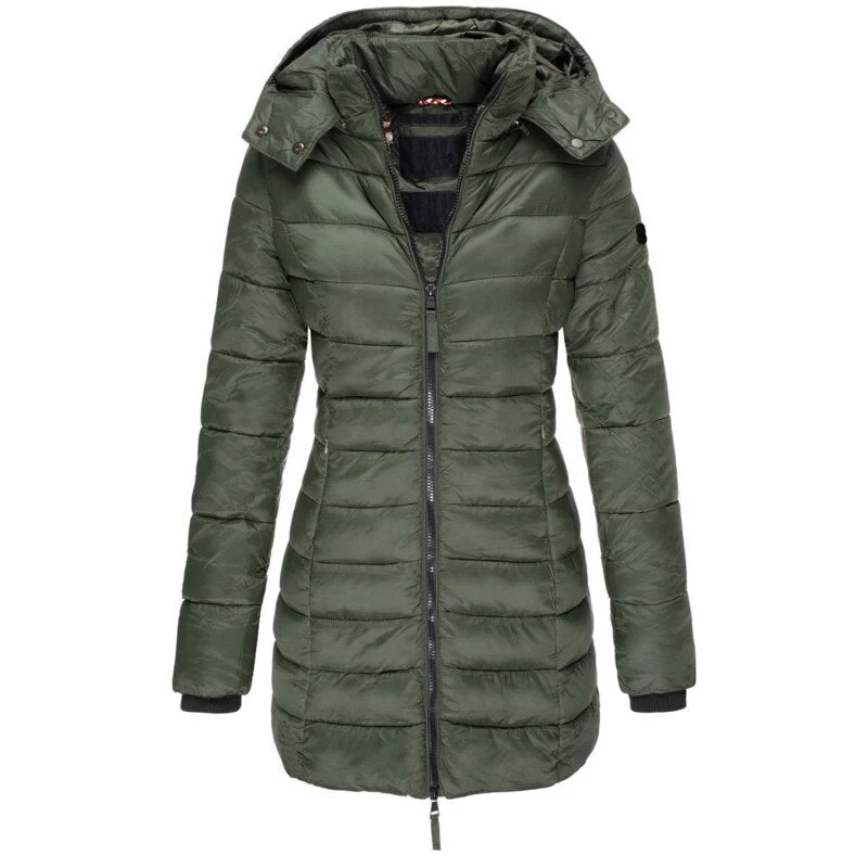 Lara – Lange Daunenjacke