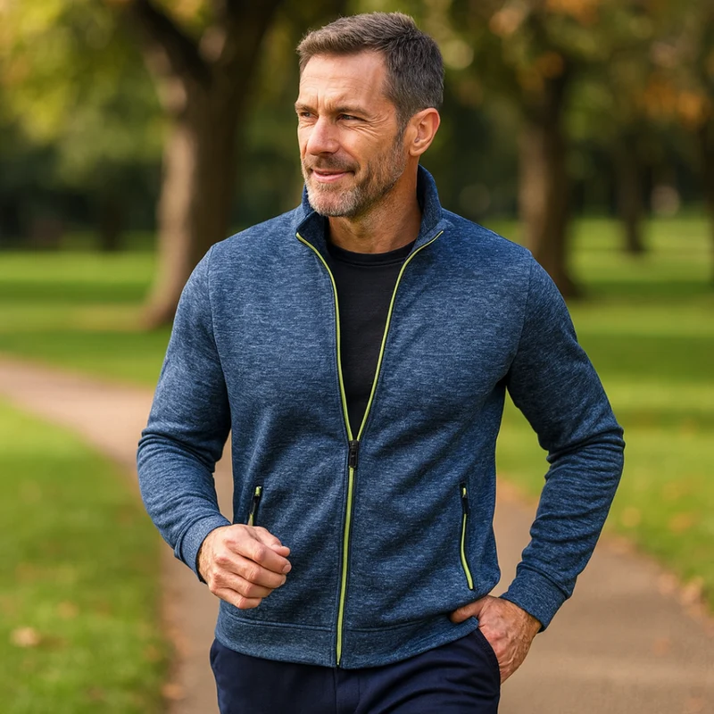 Henrik™ – Zeitloses Strickjacke mit Reißverschluss