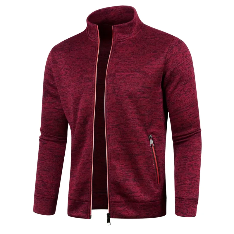 Henrik™ – Zeitloses Strickjacke mit Reißverschluss