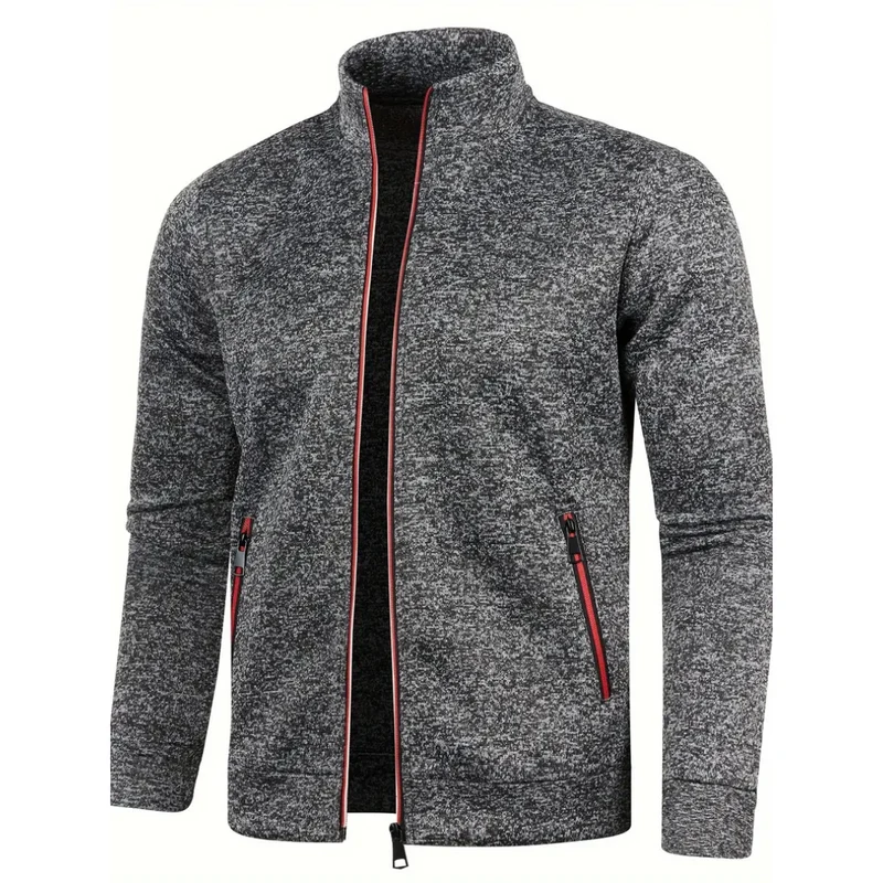 Henrik™ – Zeitloses Strickjacke mit Reißverschluss