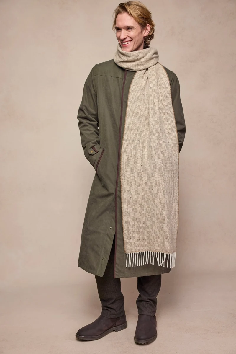 Billy Wool Scarf - Sandstone