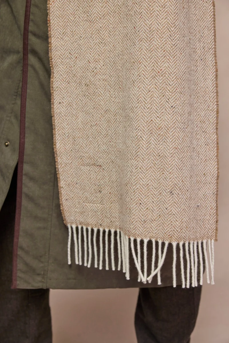 Billy Wool Scarf - Sandstone