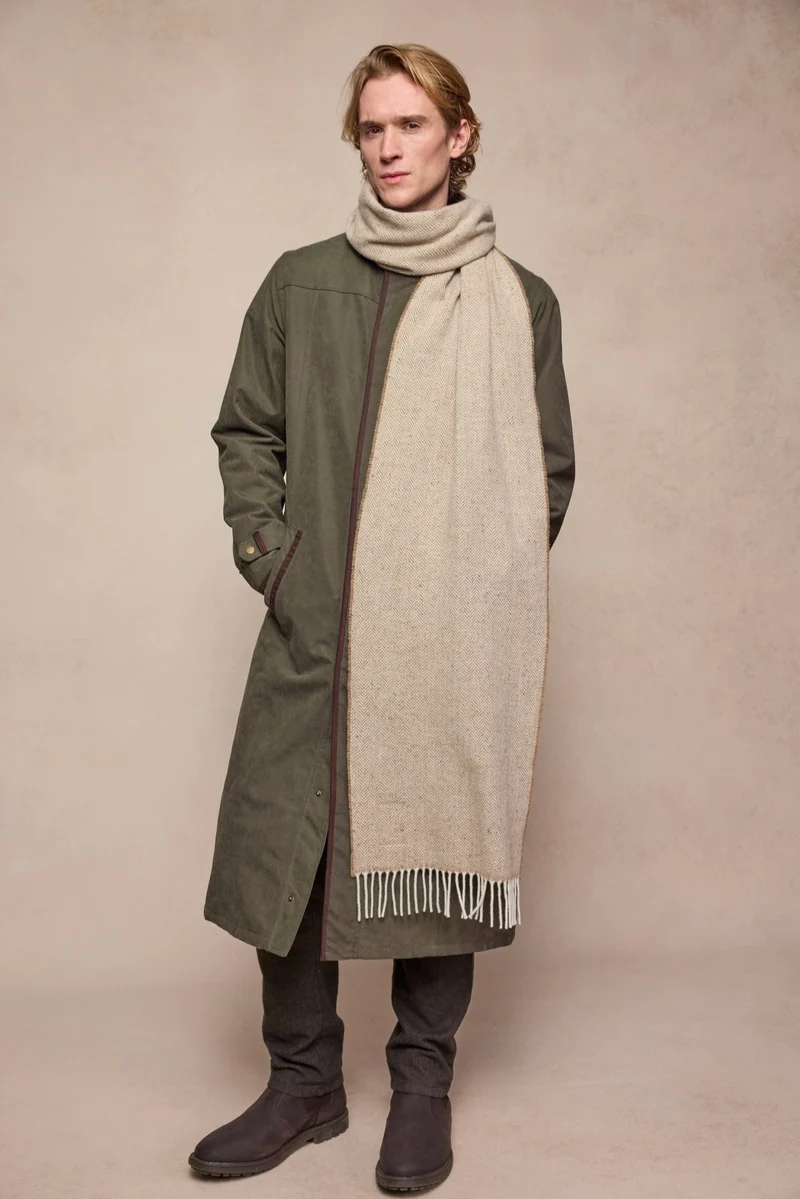 Billy Wool Scarf - Sandstone