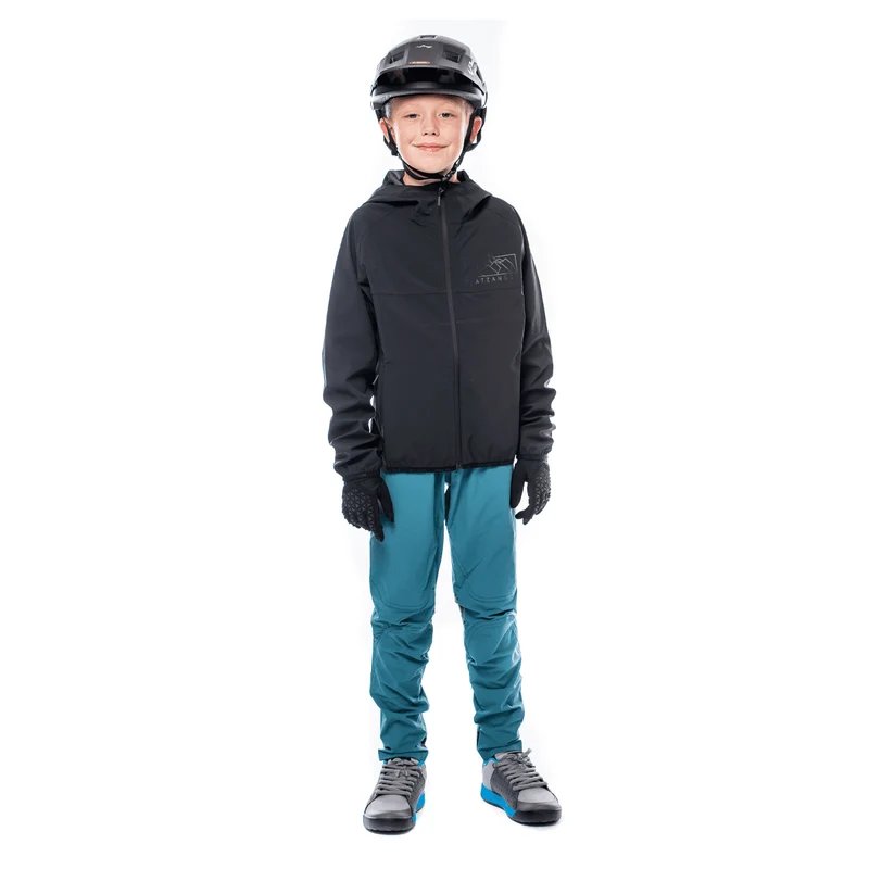 DFL Evo Regenjacke Youth - Schwarz
